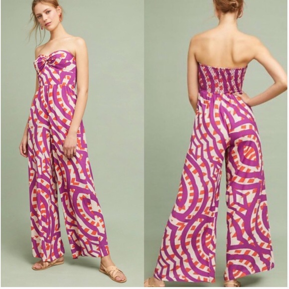 Anthropologie Pants - Tracy Reese x Anthropologie Geometric Jumpsuit
